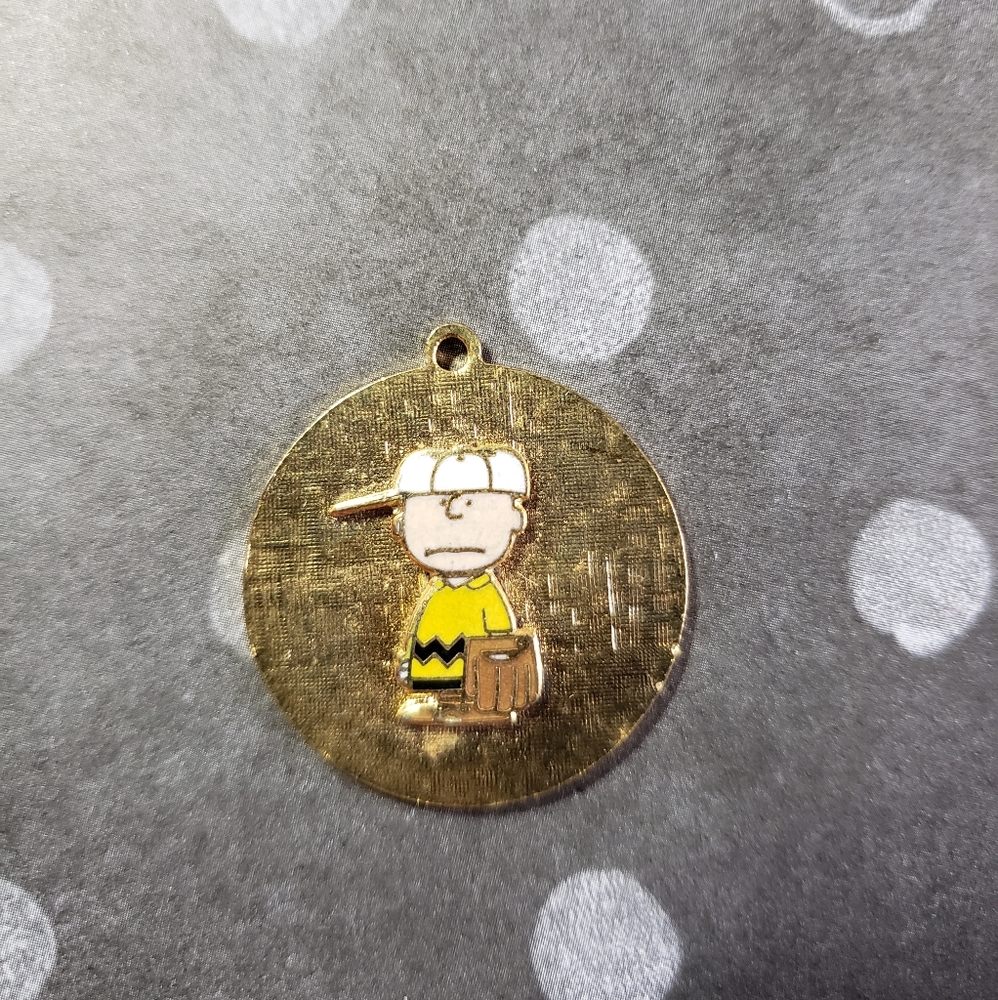 Charlie Brown Charm Enameled Vintage